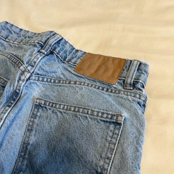 Zara Mom Jeans High Waisted Blue | Size 2 - Picture 6 of 11
